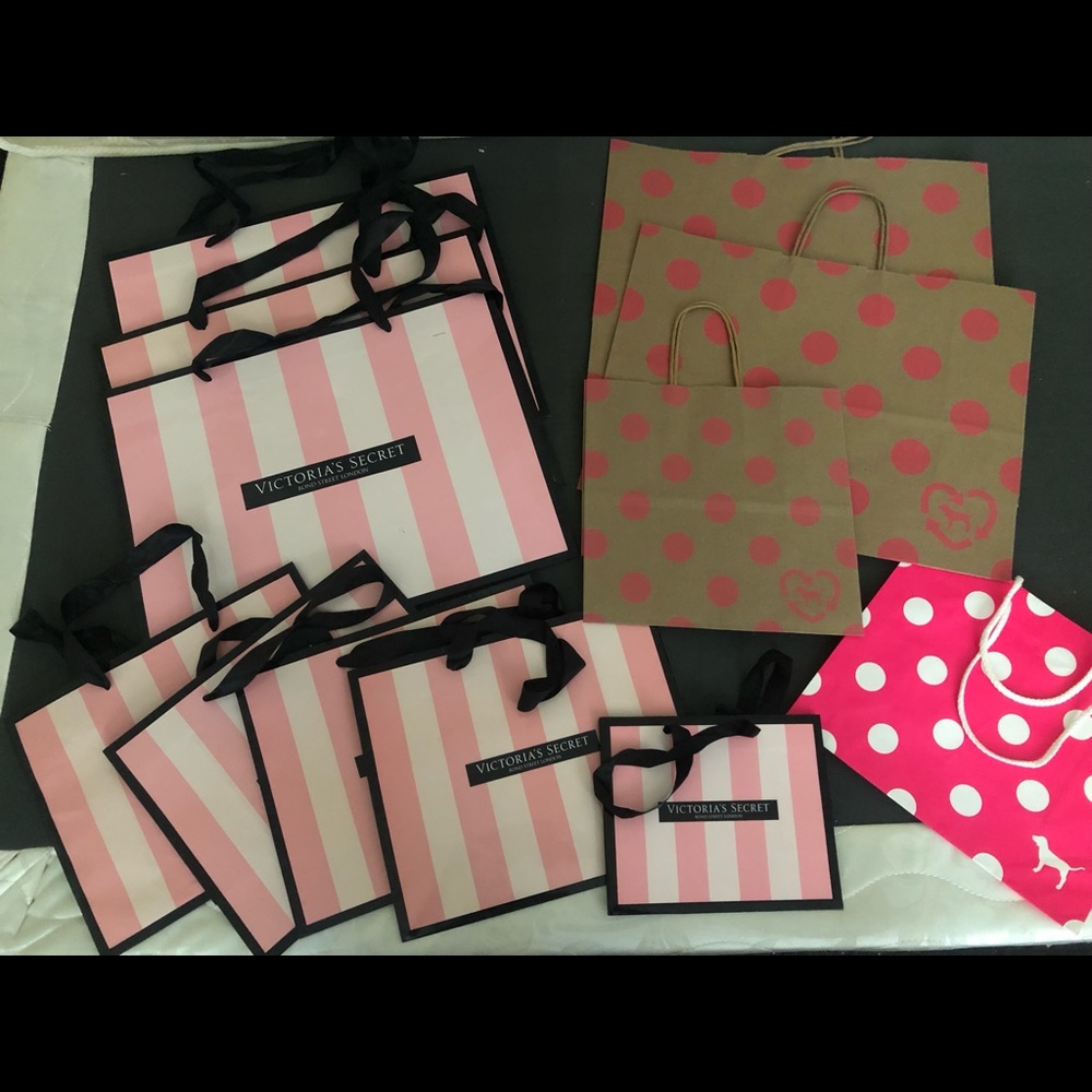 Victoria’s Secret & PINK shopping bags